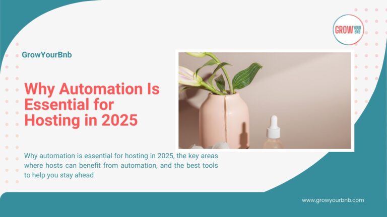 Why Automation Is Essential for Hosting in 2025