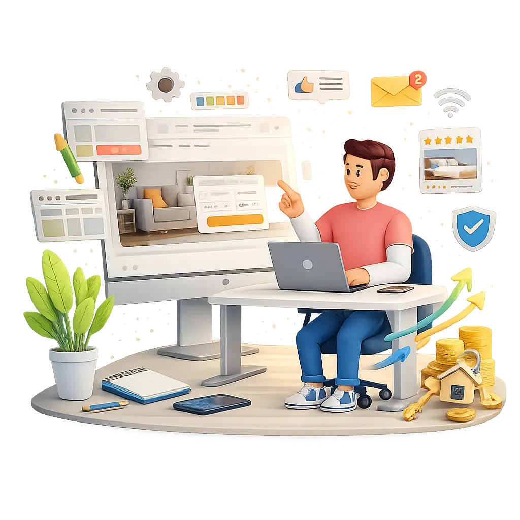 How to build a serviced accommodation website